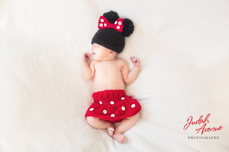 minnie mouse newborn