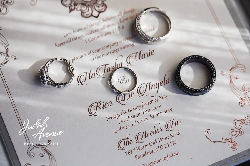 natasha and rico wedding at anchor inn in pasadena md wedding photographer in maryland wedding photographer in virginia wedding photographer in washington dc