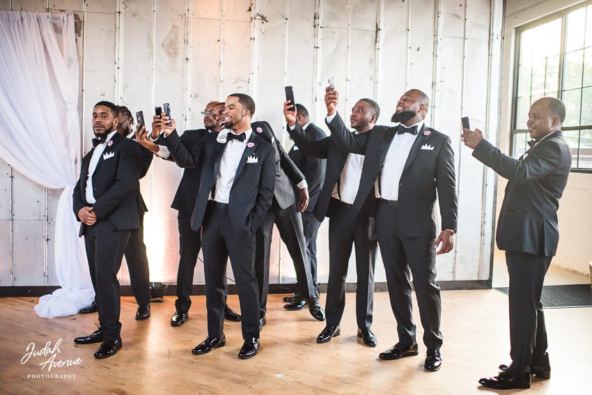 monet and steven wedding at Accelerator Space in baltimore md wedding photographer in maryland wedding photographer in virginia wedding photographer in washington dc