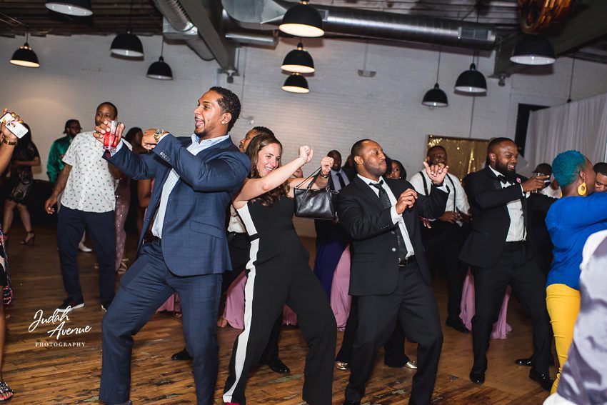 monet and steven wedding at Accelerator Space in baltimore md wedding photographer in maryland wedding photographer in virginia wedding photographer in washington dc