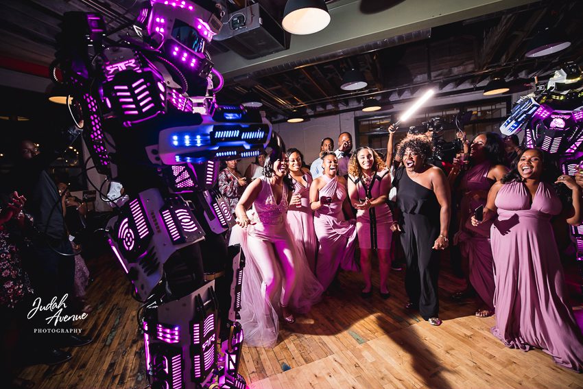 monet and steven wedding at Accelerator Space in baltimore md wedding photographer in maryland wedding photographer in virginia wedding photographer in washington dc