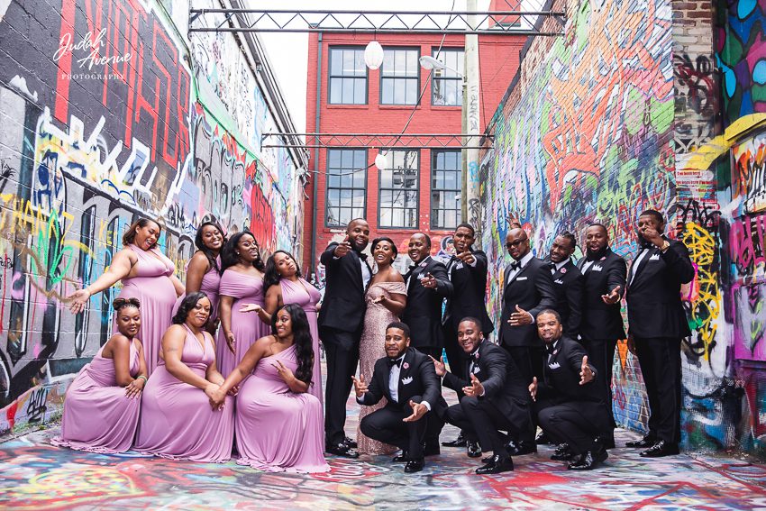 monet and steven wedding at Accelerator Space in baltimore md wedding photographer in maryland wedding photographer in virginia wedding photographer in washington dc