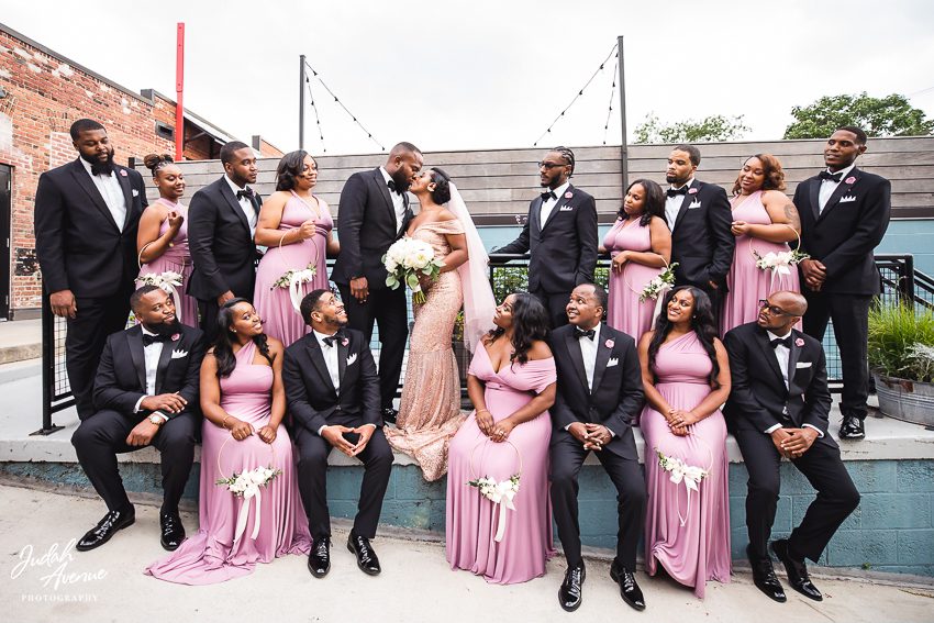 monet and steven wedding at Accelerator Space in baltimore md wedding photographer in maryland wedding photographer in virginia wedding photographer in washington dc