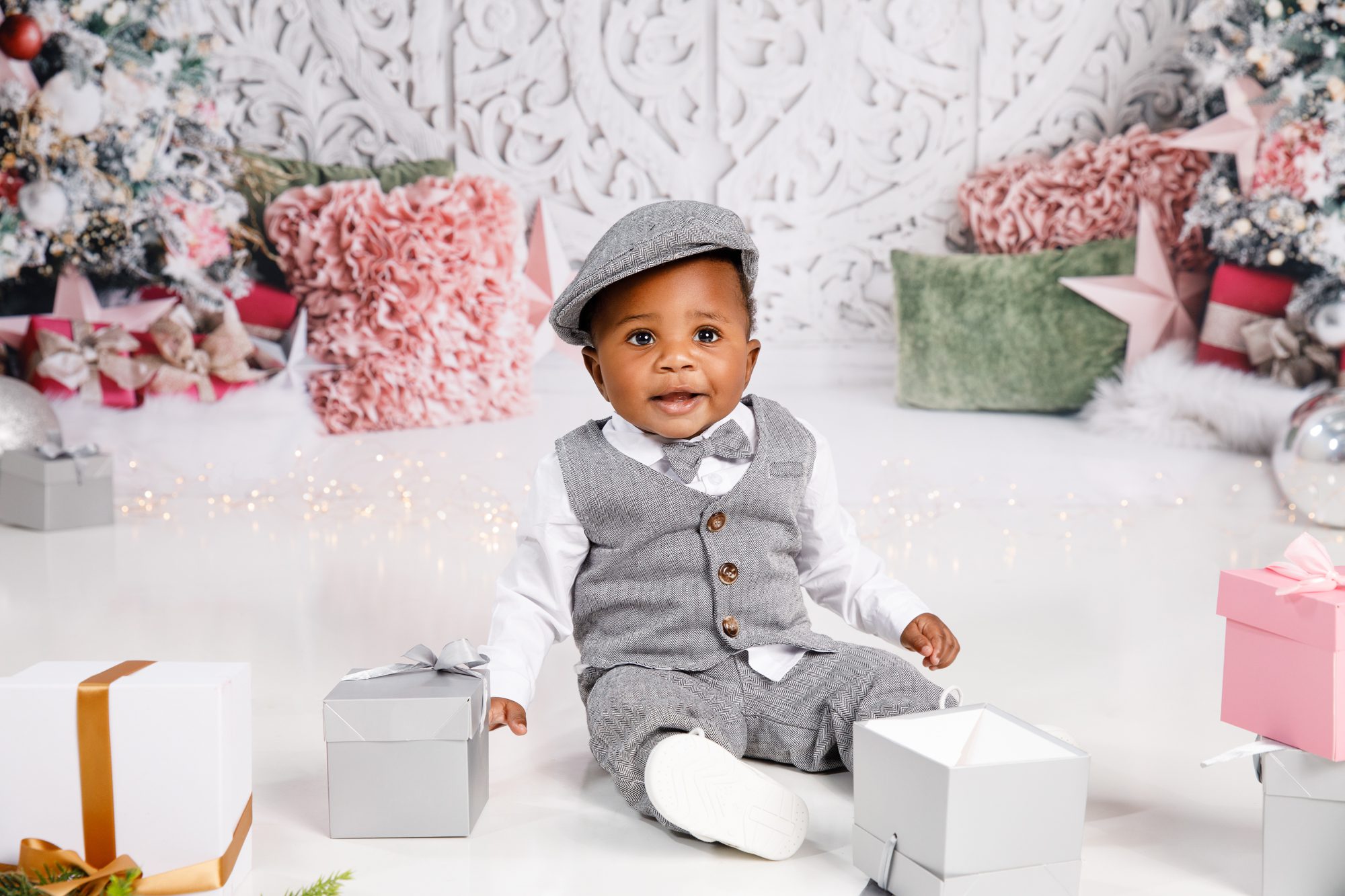 pink christmas xmas photographer in maryland virginia washington dc