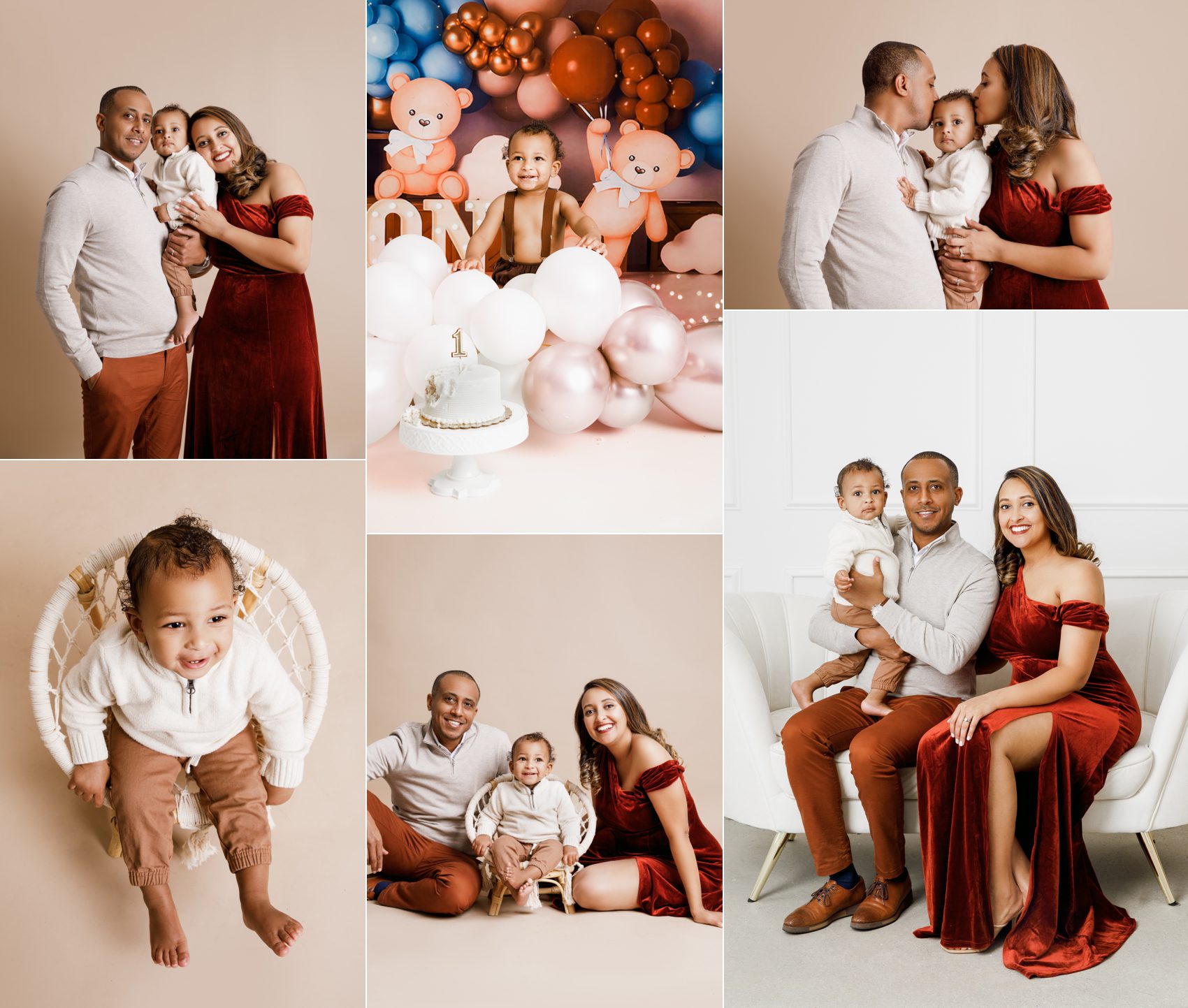cake smash and family photographer in maryland virginia washington dc