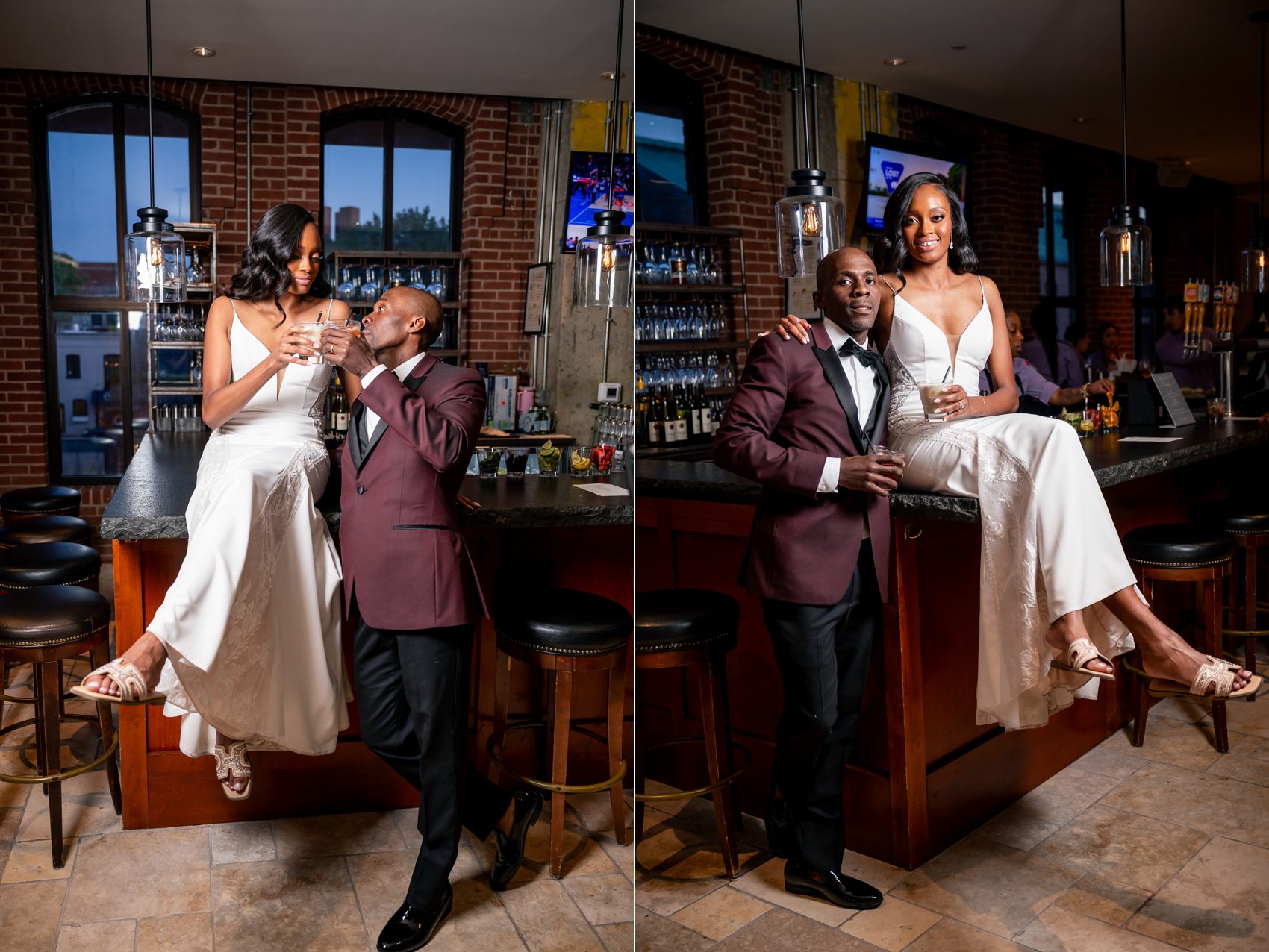 wedding at pinstripes Georgetown in Washington DC wedding photographer in virginia wedding photographer in maryland wedding photographer in washington dc