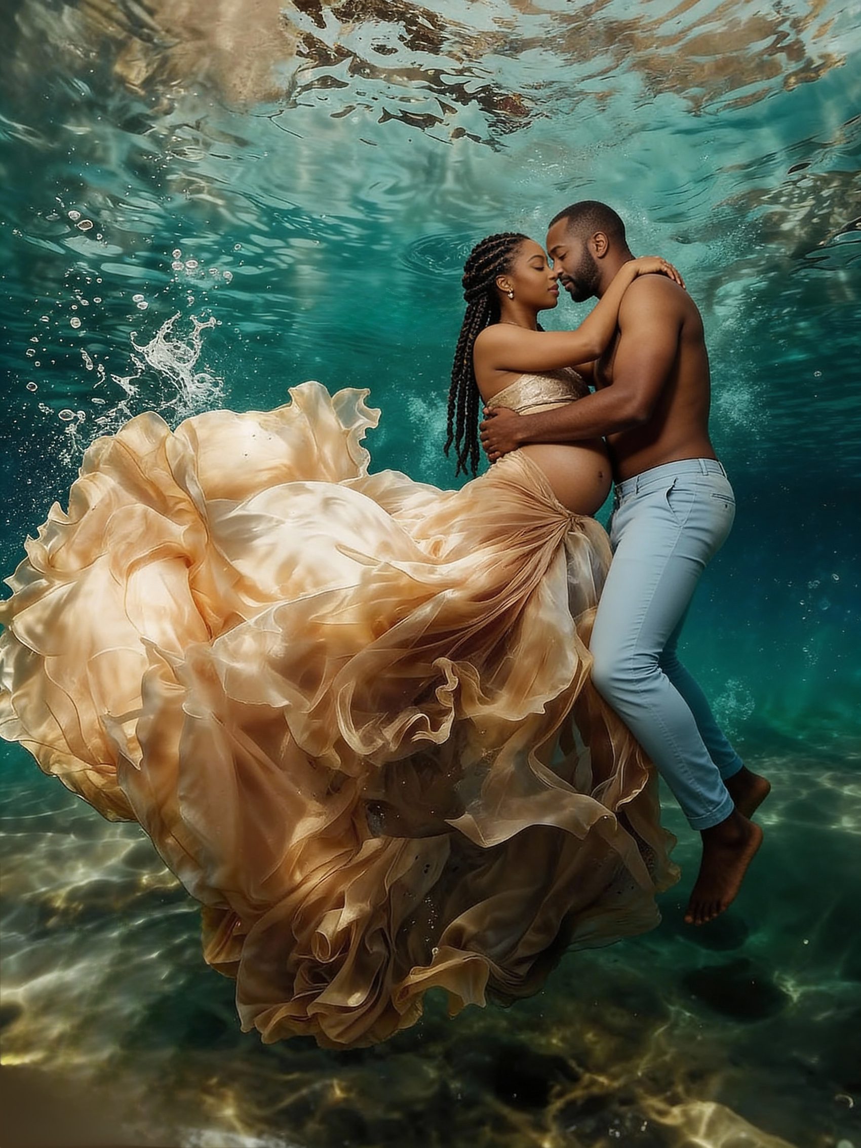 concept atelier underwater maternity photographer in maryland virginia washington dc