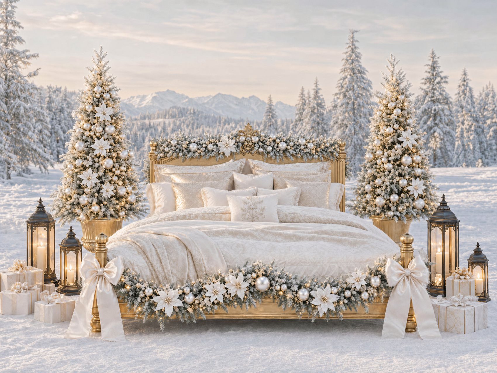 Parisian Christmas mini session in the DMV, Avenue de Noël storefront holiday backdrop