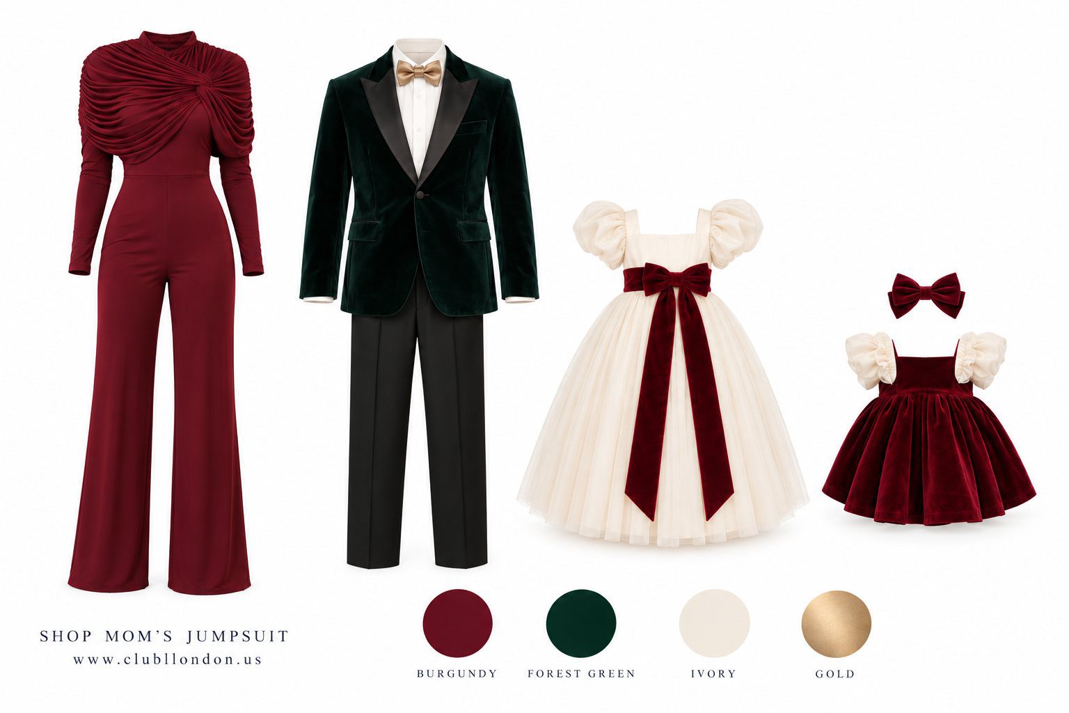 DMV holiday mini session photographer, Holiday Bordeaux backdrop in deep burgundy and emerald