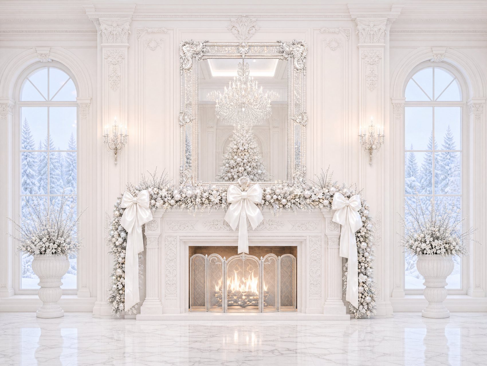 Winter white Christmas mini session in DC, MD and VA, Crystal White snowy holiday backdrop