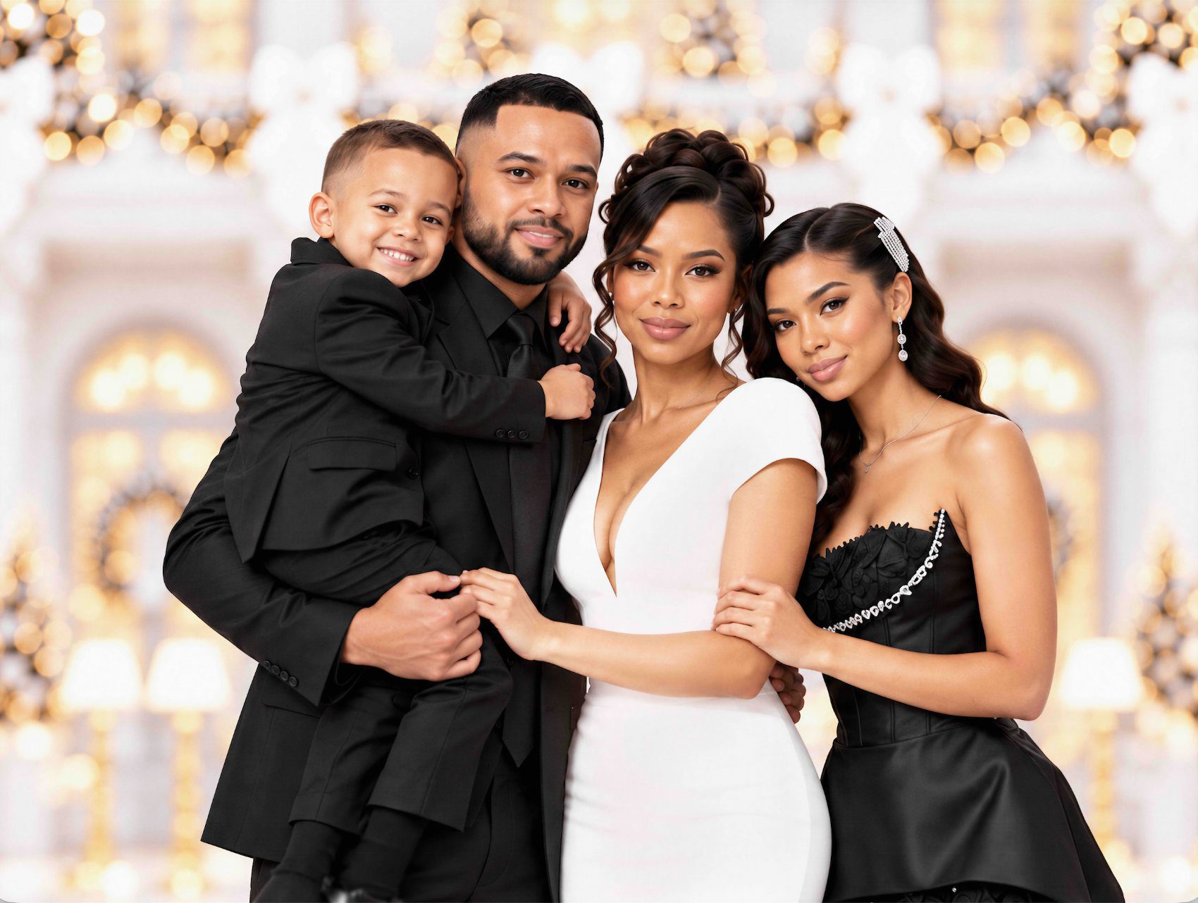 Winter white Christmas mini session in DC, MD and VA, Crystal White snowy holiday backdrop